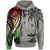 Vanuatu Hoodie Classical Coconut Tree Unisex Gray - Polynesian Pride