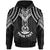 Vanuatu Custom Hoodie Polynesian Armor Style Black Unisex Black - Polynesian Pride