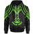 Vanuatu Custom Hoodie Polynesian Armor Style Green Unisex Green - Polynesian Pride