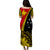 PNG Puletasi Dress Papua Flag Special Style LT7 - Polynesian Pride