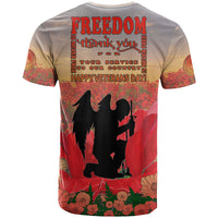Federated States of Micronesia Veterans Day T Shirt Angel Wing LT9 - Polynesian Pride