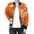 Marshall Islands Women's Bomber Jacket - Marshallese Spirit Orange - Polynesian Pride