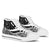 Chuuk High Top Shoes White - Polynesian Tentacle Tribal Pattern Unisex White - Polynesian Pride