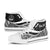 Marshall Islands Custom Personalised High Top Shoes White - Polynesian Tentacle Tribal Pattern Crest - Polynesian Pride