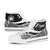 Samoa High Top Shoes White - Polynesian Tentacle Tribal Pattern - Polynesian Pride