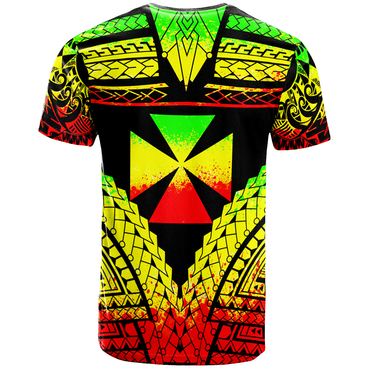 Wallis and Futuna T Shirt A Piece of My Heart - Polynesian Pride