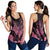 Polynesian Breast Cancer Awareness Women Racerback Tank Floral Butterfly LT7 - Polynesian Pride