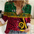 Vanuatu Dreamy Women Casual Shirt Flag and Pattern LT13 Female Green - Polynesian Pride