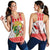 Hawaii Christmas Women Racerback Tank Kanaka Polynesian Santa Claus Mele Kalikimaka LT14 - Polynesian Pride