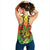 Hawaii Flowers Women Racerback Tank Color Tribal Pattern Hawaiian LT13 - Polynesian Pride