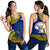 Niue Hiapo Women Racerback Tank Rock of Polynesia Tapa Niuean Crab Happy Day LT13 - Polynesian Pride