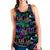 Hawaii Skeleton Dancing Women Racerback Tank Halloween Hawaiian Turtle LT13 - Polynesian Pride