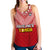 (Custom Personalised) Tonga Rugby MMT Women Racerback Tank Ngatu Mate Maa Tonga Special LT13 Red - Polynesian Pride