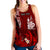 (Custom Personalised) New Caledonia Women Racerback Tank Nautilus Red Polynesian Hibiscus LT13 Red - Polynesian Pride