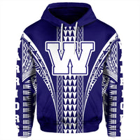 Hawaii Hoodie Waiakea High Pullover Hoodie - Polynesian Pride