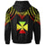 Wallis and Futuna Custom Hoodie Polynesian Armor Style Reagge - Polynesian Pride