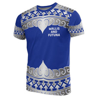 Wallis and Futuna All Over T Shirt Wallis and Futuna Wave Style Unisex Blue - Polynesian Pride