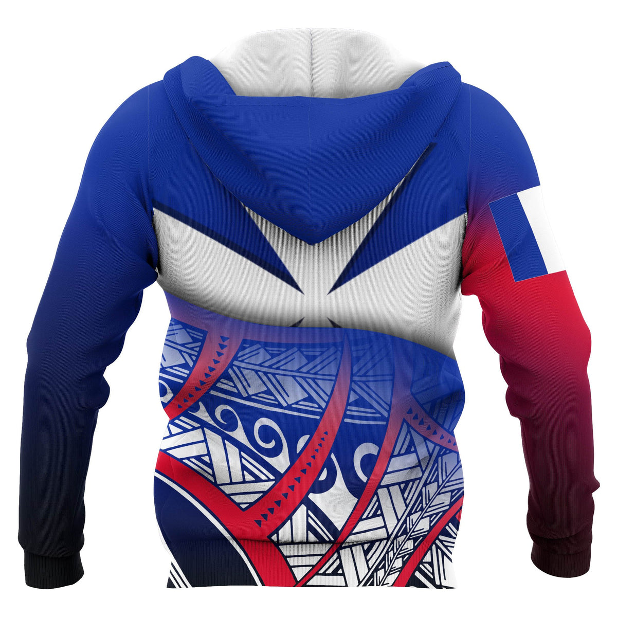 Wallis nd Futuna Coat of rms Hoodie Polynesian Pattern - Polynesian Pride