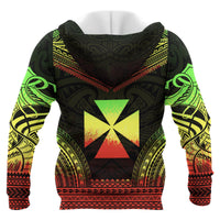 Wallis nd Futuna Polynesian Chief Custom Hoodie Reggae Version Unisex Reggae - Polynesian Pride
