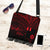 Wallis and Futuna Boho Handbag - Red Color Cross Style One Size Boho Handbag Black - Polynesian Pride