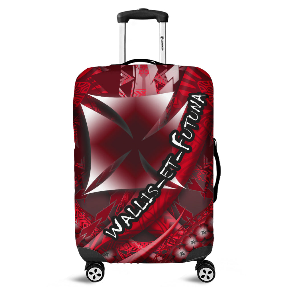 Wallis et Futuna Luggage Cover Artsy Style - Special LT9 Special - Polynesian Pride