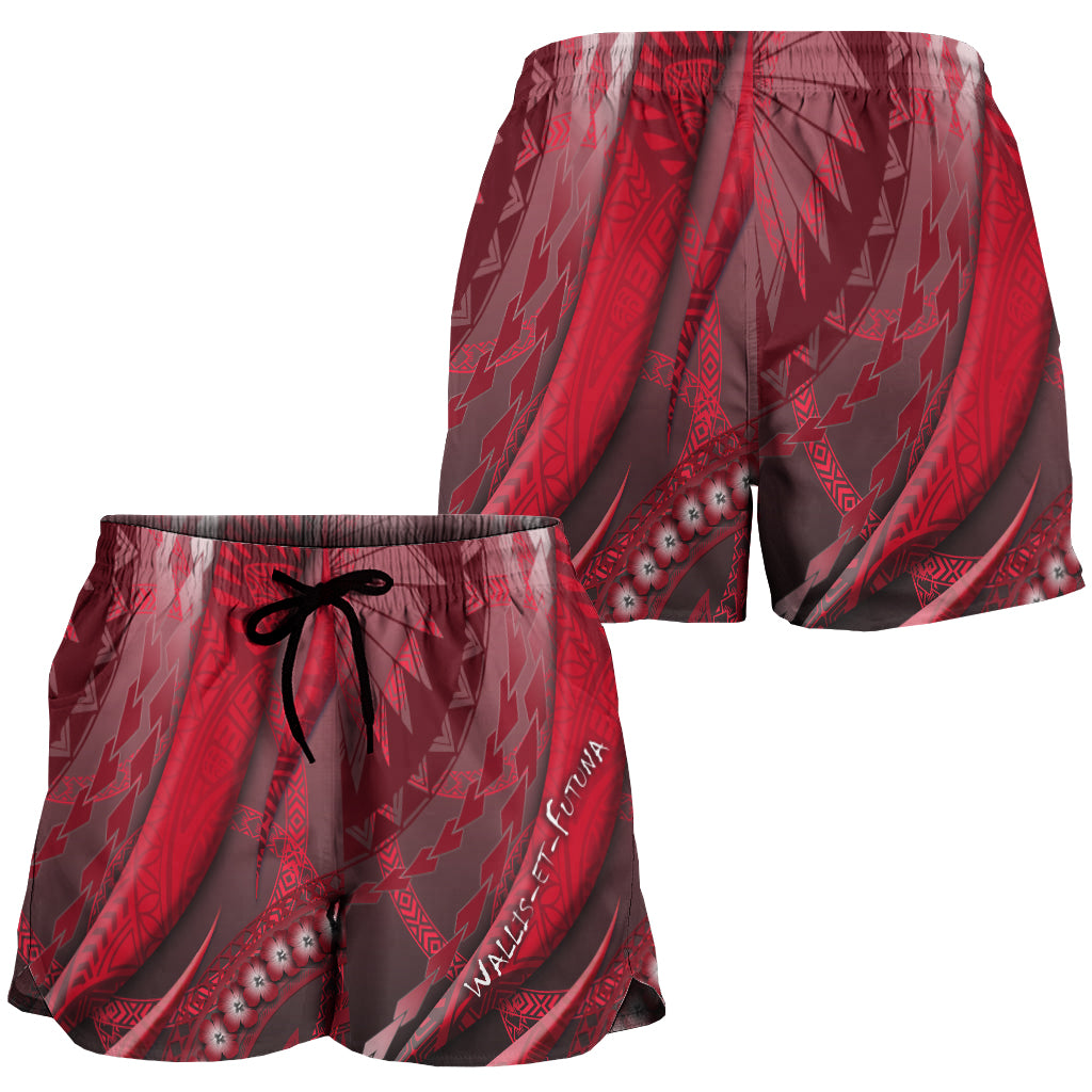 Wallis et Futuna Women Short Artsy Style - Special LT9 Women Special - Polynesian Pride