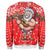 Christmas Sweatshirt 01 - Santa Claus Playing The Ukulele - Polynesian Pride