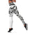 Tuvalu Flag Leggings (White) A02 White - Polynesian Pride