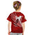 (Custom Personalize) Tonga Rugby Kid T Shirt Ikale Tahi Soaring Wings LT7 - Polynesian Pride