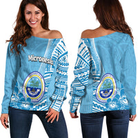 Micronesia Women Off Shoulder Sweater Vibe Style LT6 - Polynesian Pride