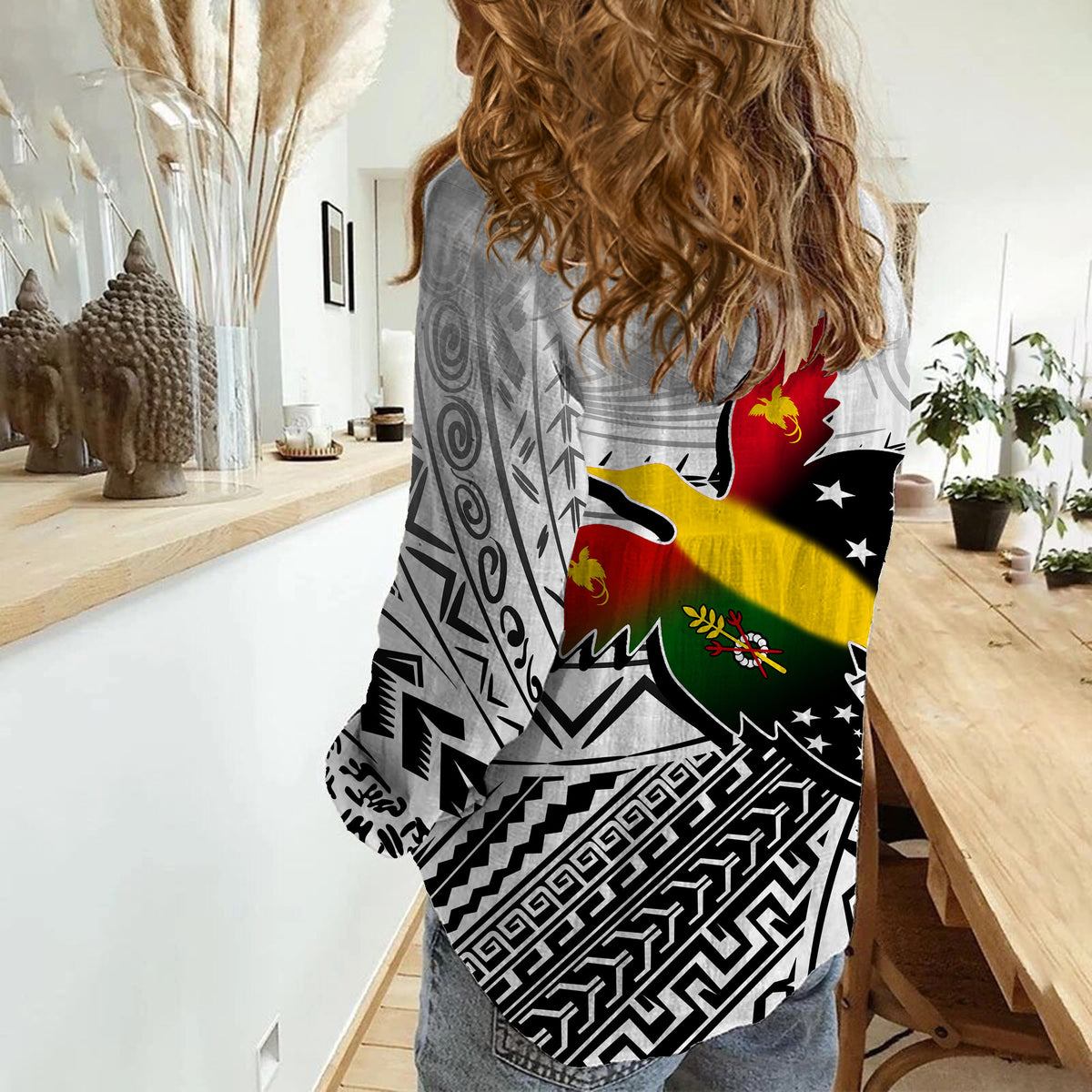 Papua New Guinea And Chimbu Province Casual Shirt LT6 - Polynesian Pride