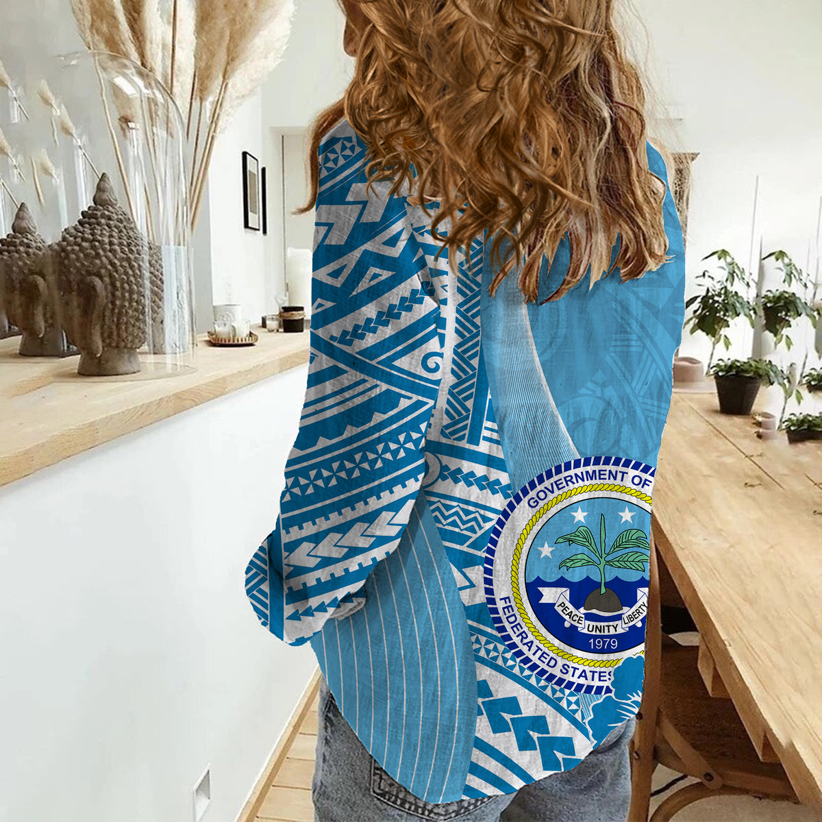 Micronesia Casual Shirt Vibe Style LT6 - Polynesian Pride