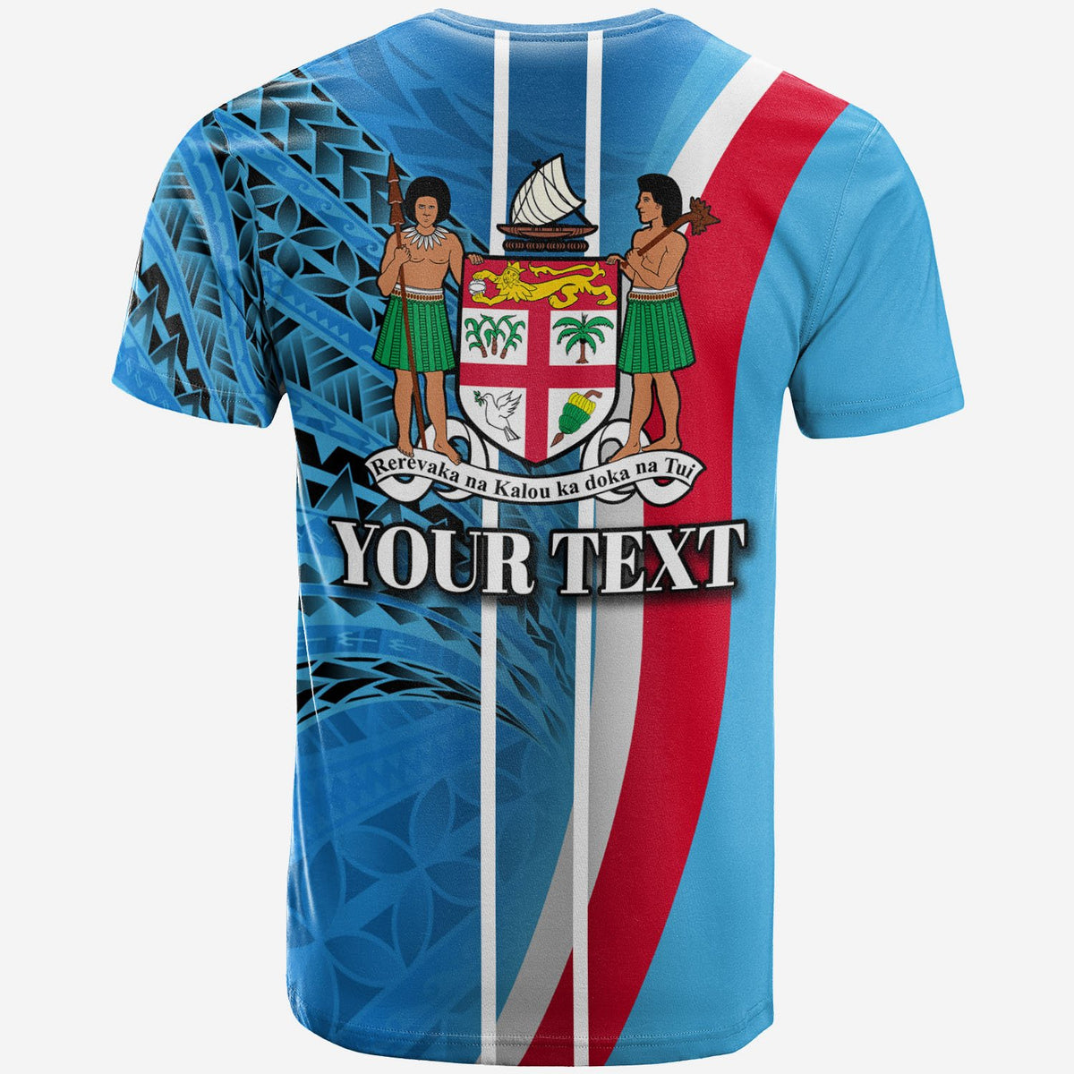 Fiji T Shirt Custom Special style - Polynesian Pride