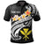 Hawaii Custom Polo Shirt Kanaka Maoli Polynesian Patterns Plumeria (Black) Unisex Black - Polynesian Pride