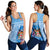 Fiji Dreamy Women Racerback Tank Tapa Pattern LT13 - Polynesian Pride