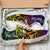 Yap Custom Personalised Sneakers - Rainbow Polynesian Pattern - Polynesian Pride