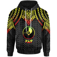 Yap Hoodie Polynesian Armor Style Reagge Unisex Reagge - Polynesian Pride