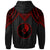 Yap Custom Hoodie Polynesian Armor Style Red - Polynesian Pride