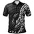 Vanuatu Polo Shirt Custom Polynesian Pattern Style Unisex Black - Polynesian Pride