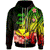 Wallis and Futuna Zip Hoodie Reggae Polynesian Hibiscus Pattern Style Unisex Reggae - Polynesian Pride