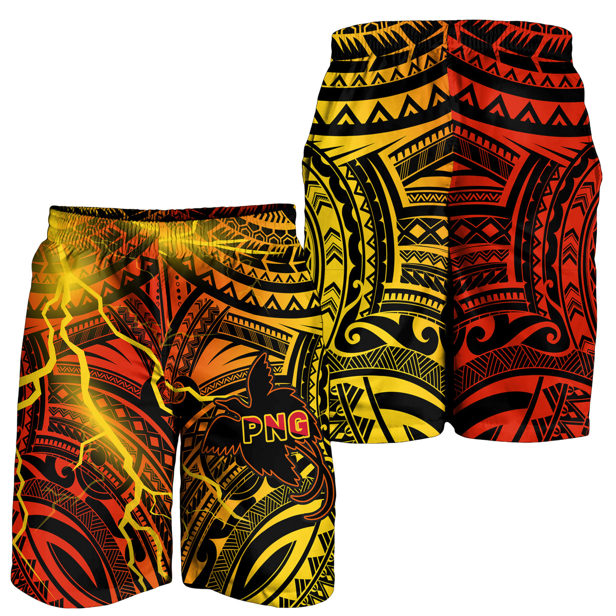 Papua New Guinea Men Shorts Stalwart Polynesian Special LT13 - Polynesian Pride