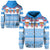 Custom Fiji Polynesian Zip Hoodie Fijian Tropical Flowers LT13 Unisex Blue - Polynesian Pride