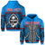 Custom Guam Chamorro Hoodie Latte Stone Blue Polynesian Haligi LT13 Zip Hoodie Blue - Polynesian Pride