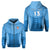 Custom Fiji Faithful Zip Hoodie Version Blue Custom Text and Number LT13 Unisex Blue - Polynesian Pride