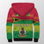 (Custom Personalised) Vanuatu Color Sherpa Hoodie Six Provinces and Map LT13 - Polynesian Pride