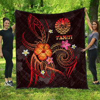 Polynesian Tahiti Premium Quilt - Legend of Tahiti (Red) - Polynesian Pride
