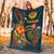 Polynesian Tahiti Premium Blanket - Legend of Tahiti (Blue) - Polynesian Pride