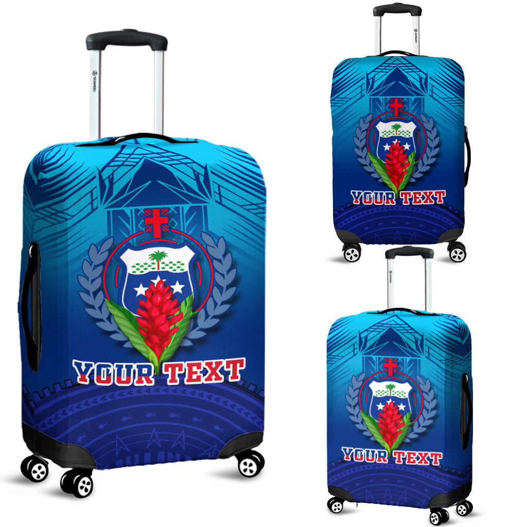 (Custom Personalised) Manu Samoa Legend Luggage Covers - LT12 Blue - Polynesian Pride