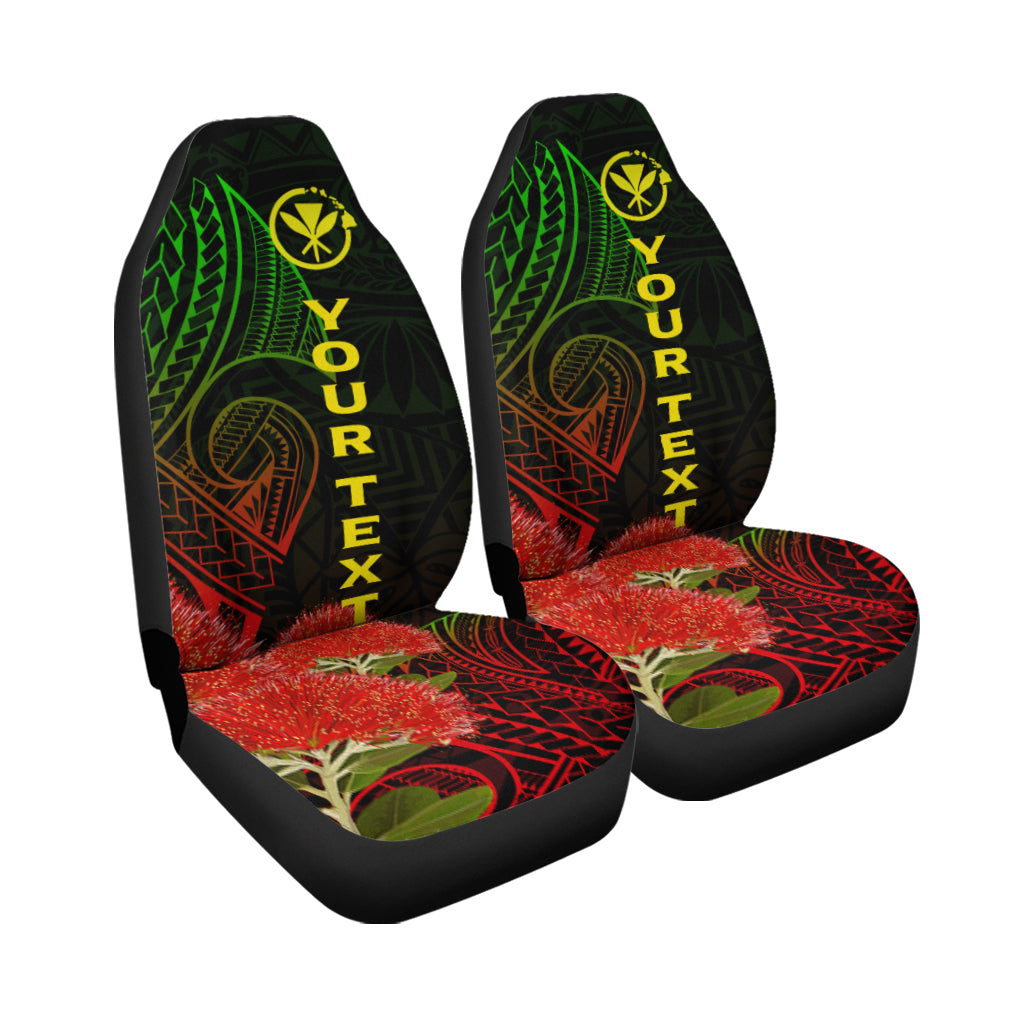 (Custom Personalised) Hawaii Polynesian Car Seat Covers - Ohia Lehua - LT12 - Polynesian Pride