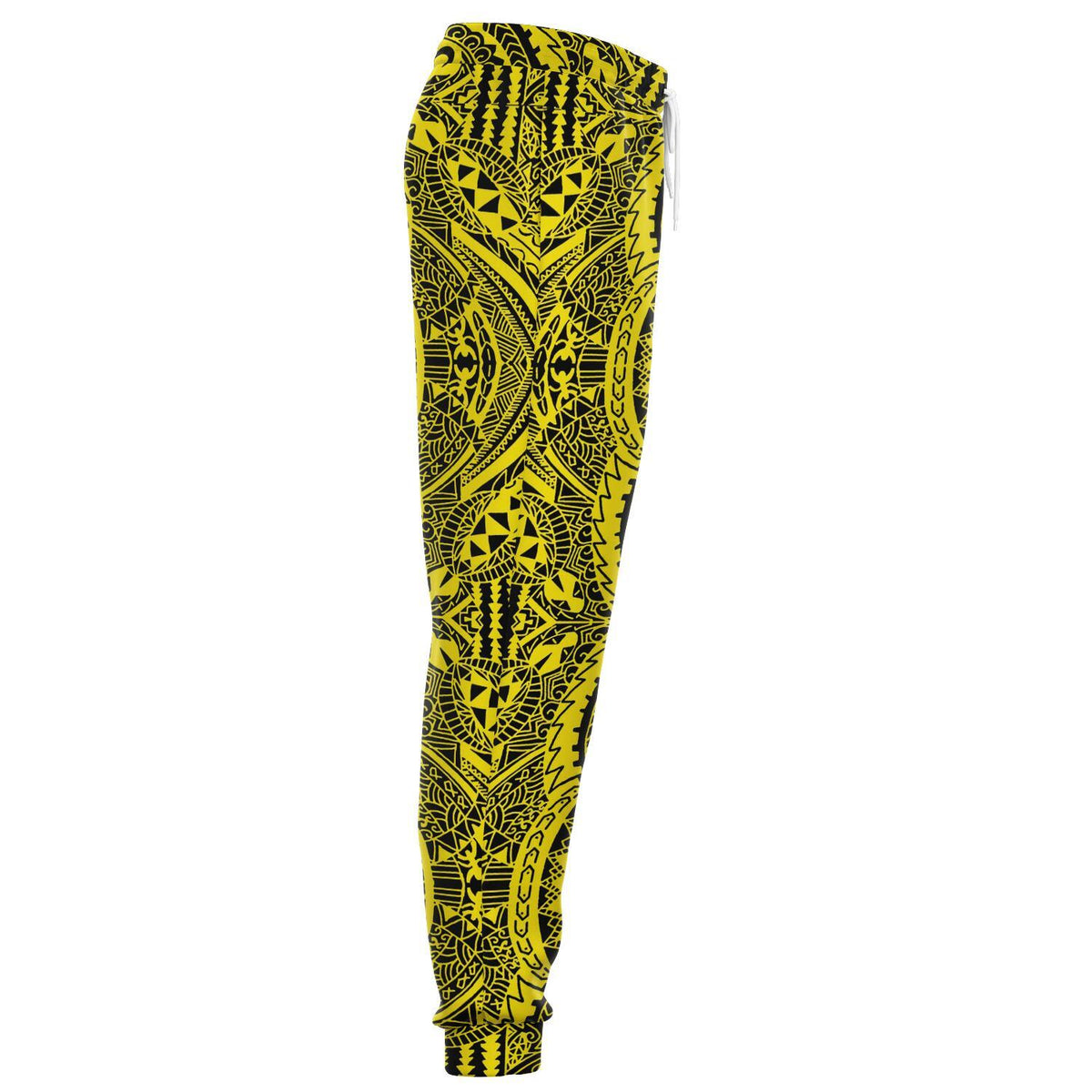 Polynesian Symmetry Yellow Joggers - Polynesian Pride